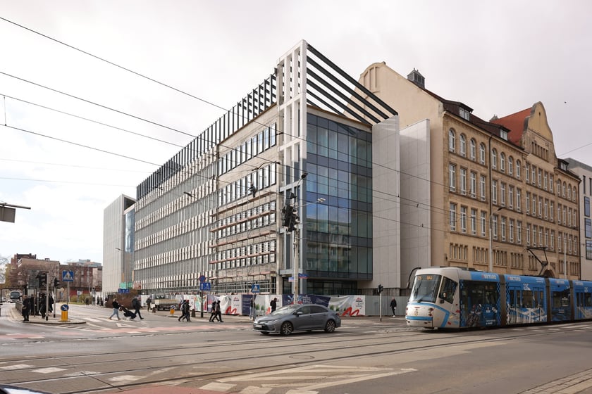 Budowa siedziby sądu apelacyjnego, luty 2024