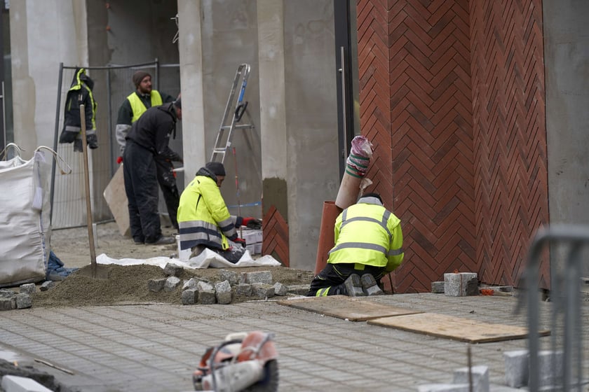 Budowa Bernardyńskiej 4, luty 2024