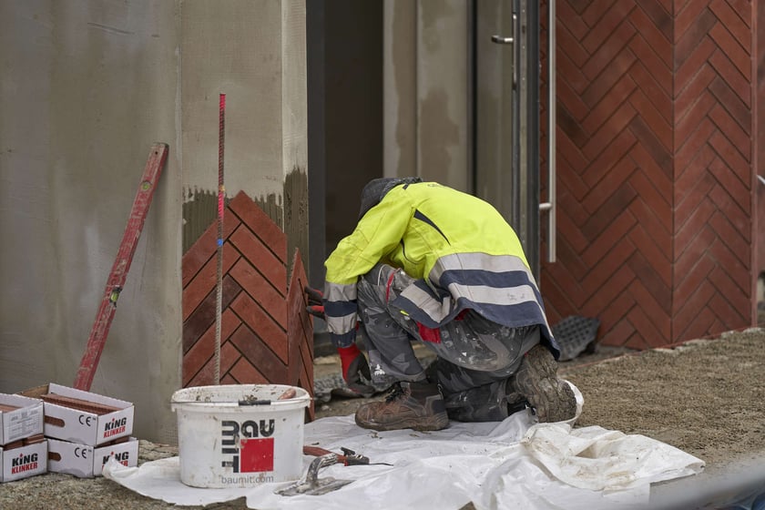 Budowa Bernardyńskiej 4, luty 2024