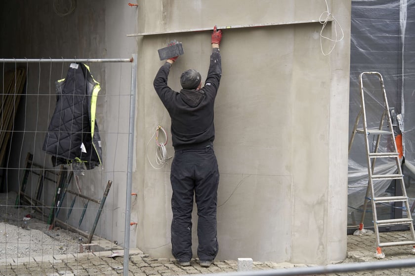 Budowa Bernardyńskiej 4, luty 2024