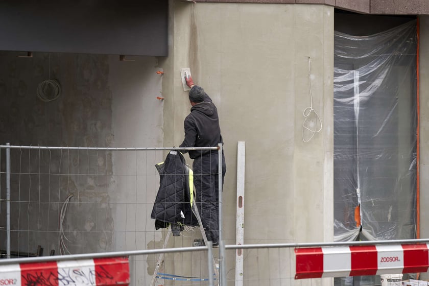 Budowa Bernardyńskiej 4, luty 2024