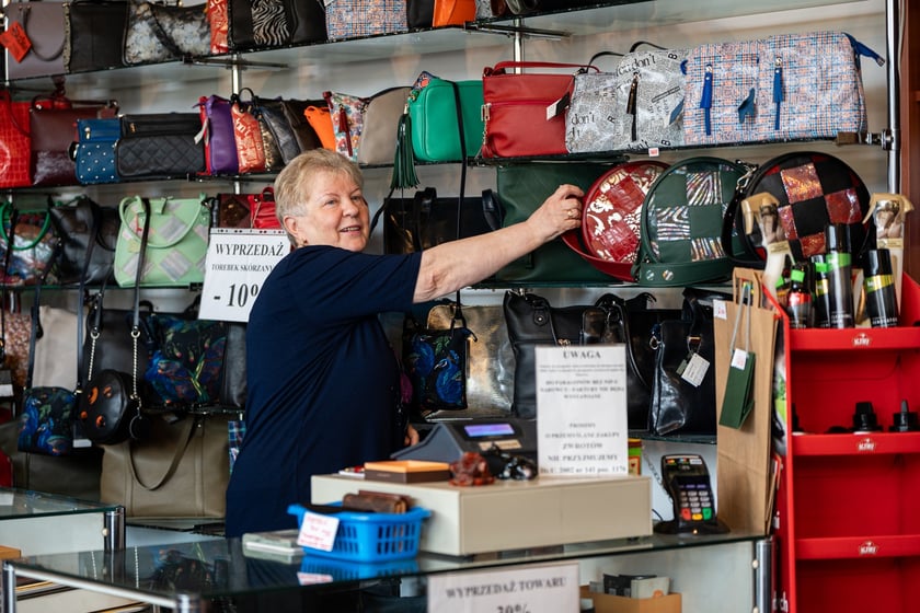 Kultowy sklep &bdquo;Krokodyl&rdquo; zamyka się 29 marca &ndash; na zdjęciu właścicielka Wanda Pawełczyk