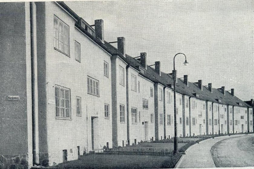 ulica Waryńskiego, rok 1929