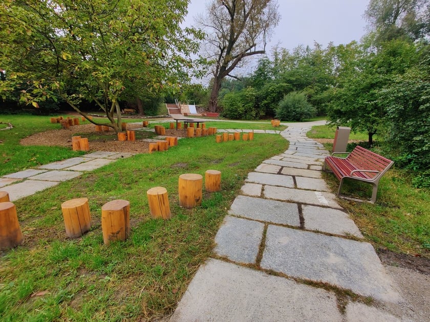 Park przy ul. Kunickiego