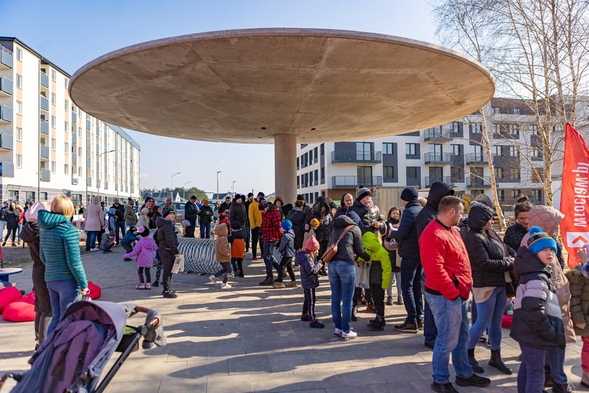 Dzień otwarty na budowie zespołu szkolno-przedszkolnego przy ul. Cynamonowej