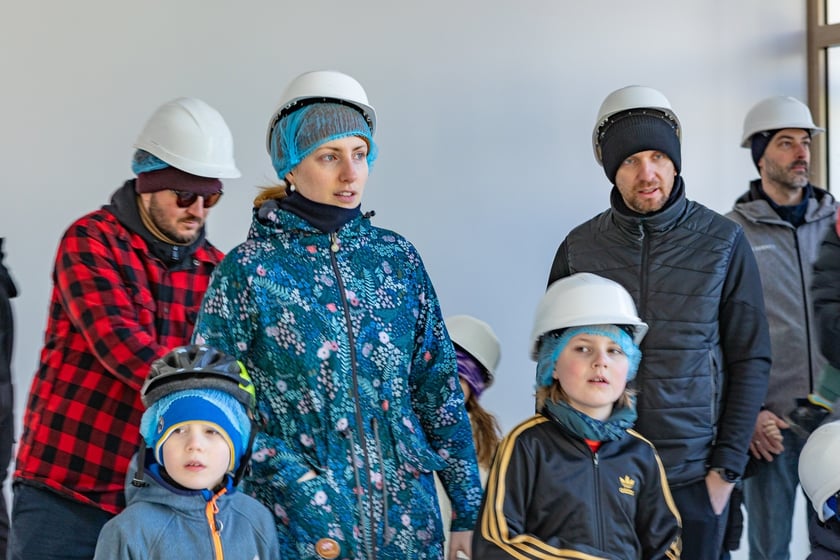 Dzień otwarty na budowie zespołu szkolno-przedszkolnego przy ul. Cynamonowej