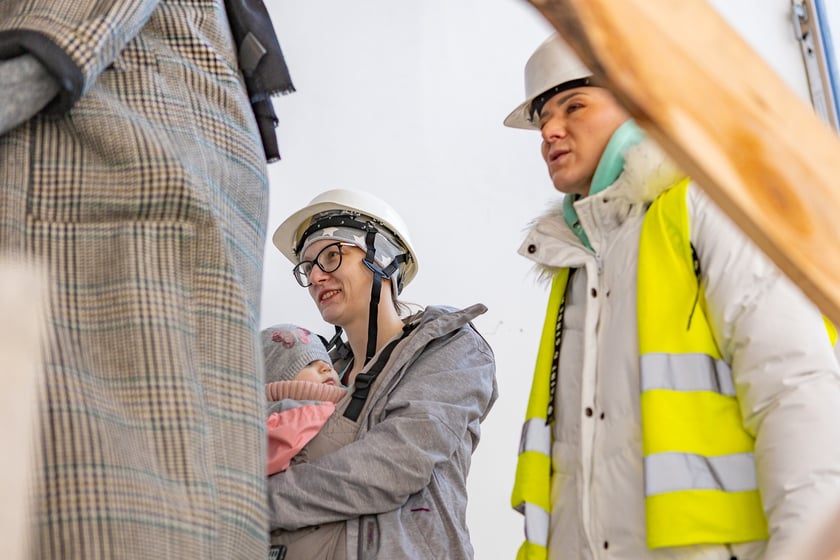 Dzień otwarty na budowie zespołu szkolno-przedszkolnego przy ul. Cynamonowej