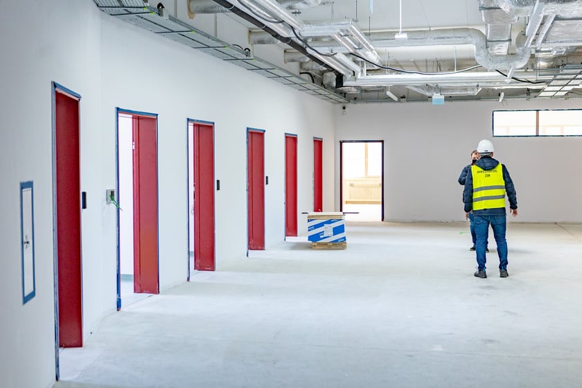 Dzień otwarty na budowie zespołu szkolno-przedszkolnego przy ul. Cynamonowej