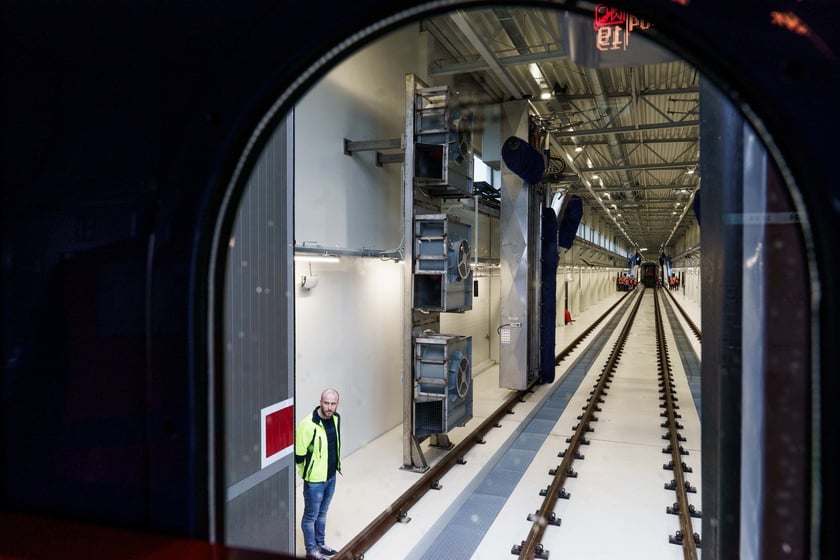 Nowoczesna myjnia PKP Intercity we Wrocławiu