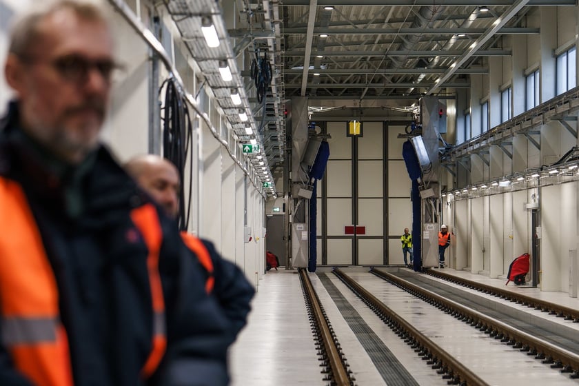 Nowoczesna myjnia PKP Intercity we Wrocławiu