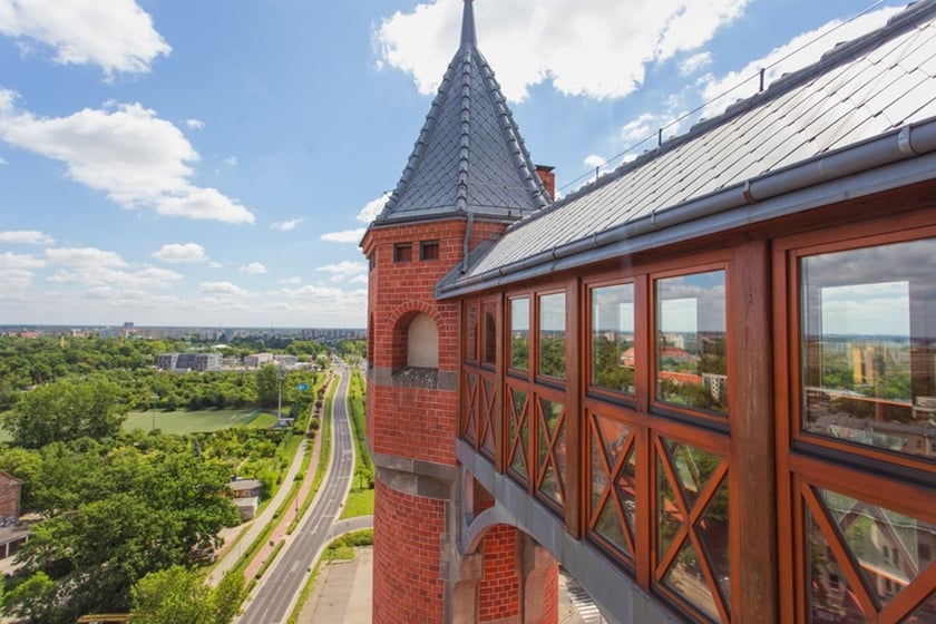 Wieża ciśnień przy ul. Wiśniowej we Wrocławiu