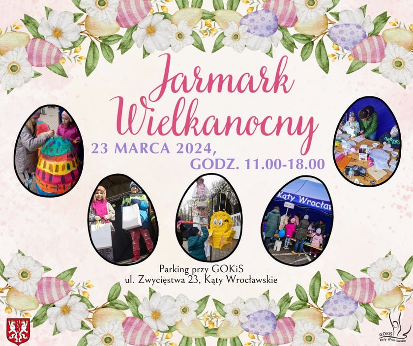 Jarmark wielkanocny w Kątach Wrocławskich