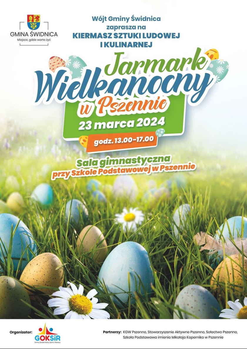 Jarmark w wielkanocny w Pszennie