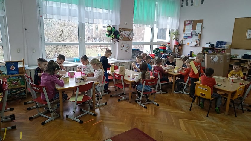 Tydzień bez zabawek w Przedszkolu nr 149 „Tęczowa Polanka”
