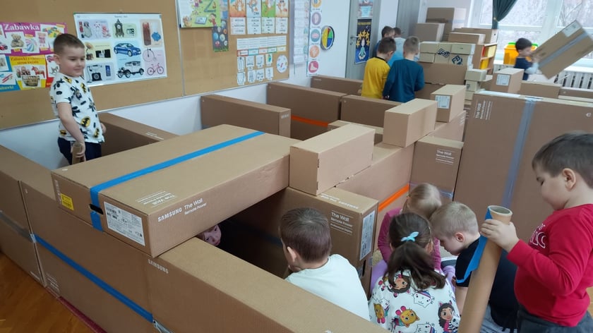 Tydzień bez zabawek w Przedszkolu nr 149 „Tęczowa Polanka”