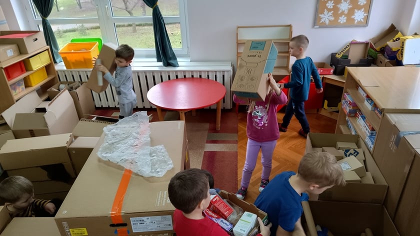 Tydzień bez zabawek w Przedszkolu nr 149 „Tęczowa Polanka”