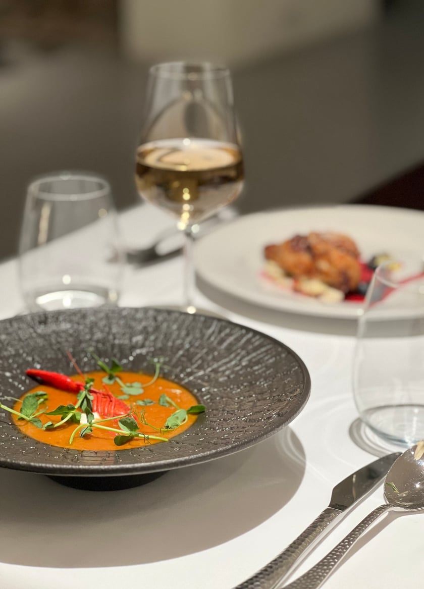 Danie Piwnicy Świdnickiej przygotowane na Restaurant Week - wiosna 2024. Lokal znajduje się w Rynku