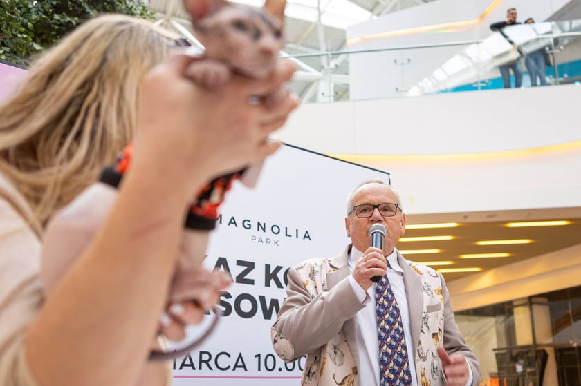 Prezentacja kotów rasowych w Magnolia Park - 24 marca