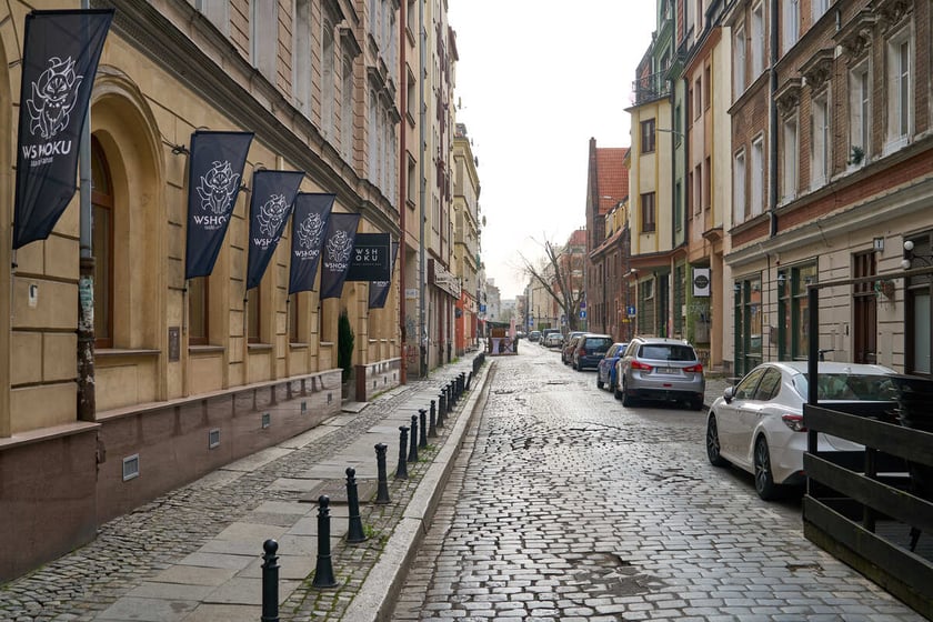 Puste miasto. Wrocław bez ludzi i bez samochodów. 31.03.2024