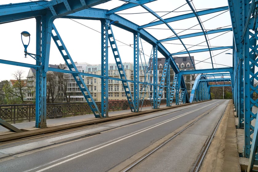Puste miasto. Wrocław bez ludzi i bez samochodów. 31.03.2024