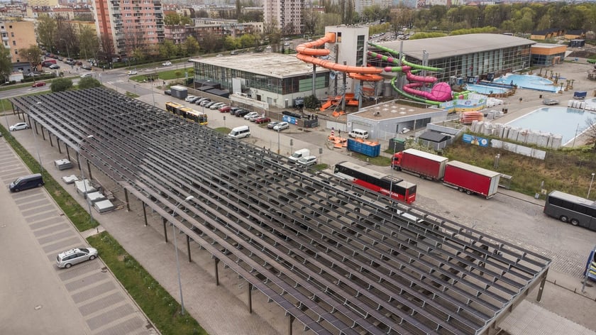 Nowy parking przy ul. Petrusewicza