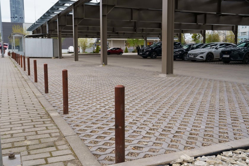 Nowy parking przy ul. Petrusewicza