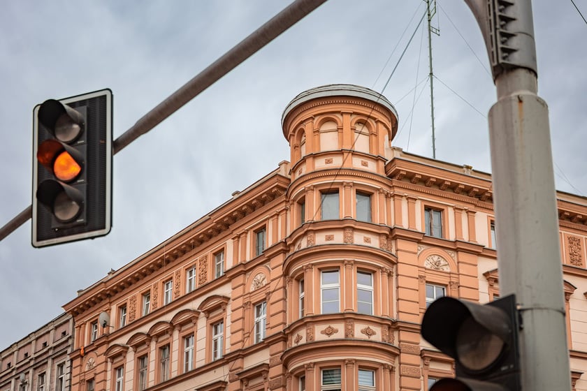 Wrocławskie Nadodrze. Jedna z kamienic