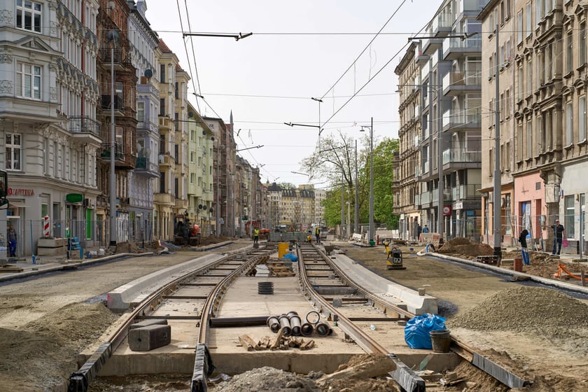 Przebudowa ul. Pomorskiej i pl. Staszica