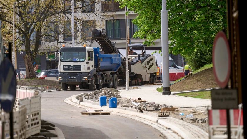 Przebudowa ul. Pomorskiej i pl. Staszica