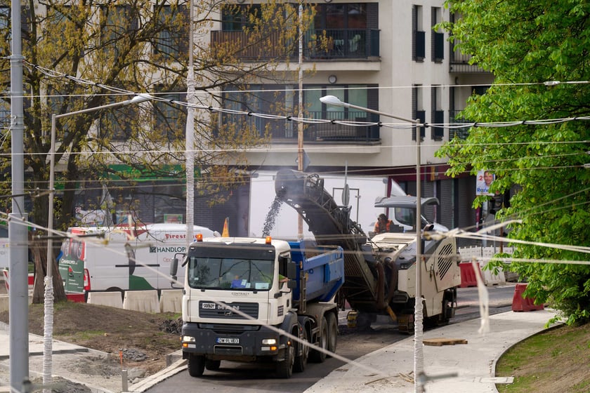 Przebudowa ul. Pomorskiej i pl. Staszica