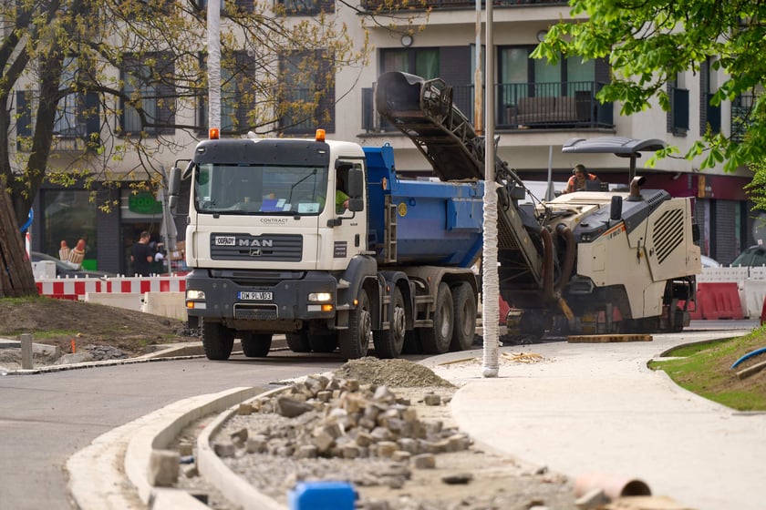 Przebudowa ul. Pomorskiej i pl. Staszica