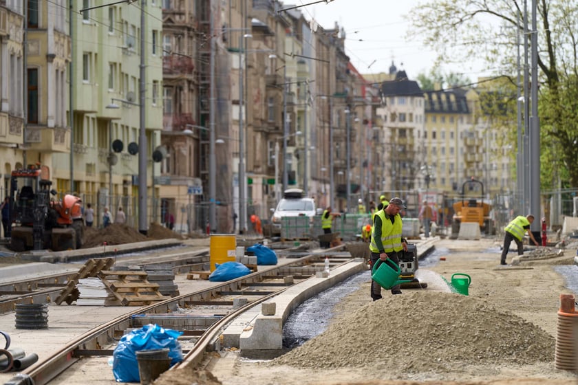 Przebudowa ul. Pomorskiej i pl. Staszica