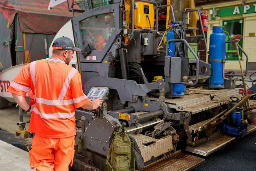 Przebudowa ul. Pomorskiej i pl. Staszica