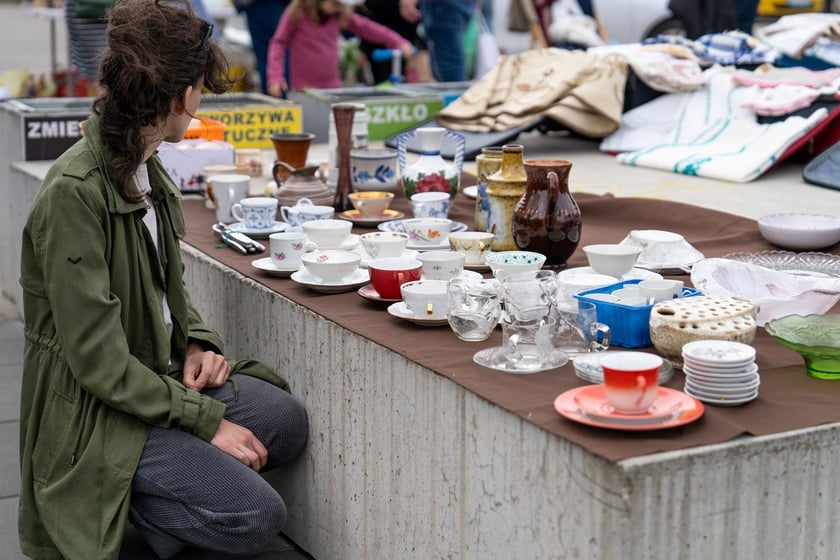 Pchli targ przy Centrum Historii Zjezdnia we Wrocławiu