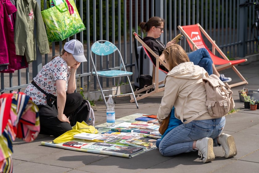Pchli targ przy Centrum Historii Zjezdnia we Wrocławiu