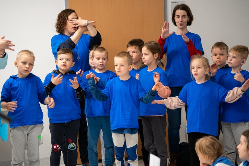 „Niebieskie Igrzyska” przedszkolaków z Wrocławia