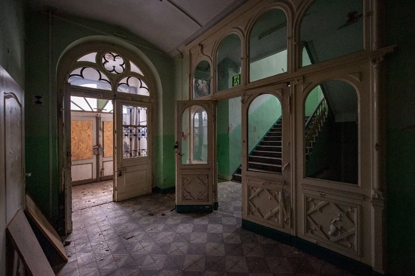 Budynki poszpitalne przy Traugutta w 2022 roku