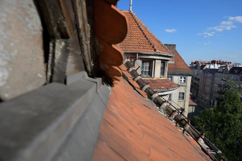 Budynki poszpitalne przy Traugutta w 2022 roku