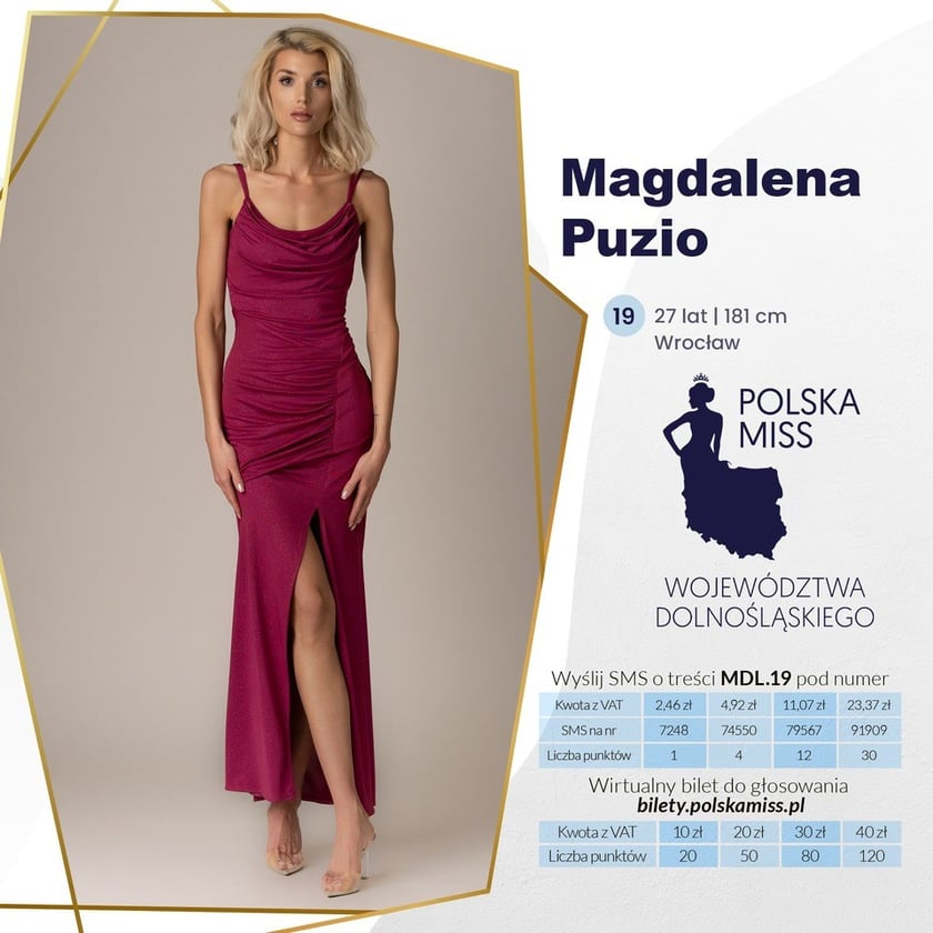 Magdalena Puzio z Wrocławia&nbsp;