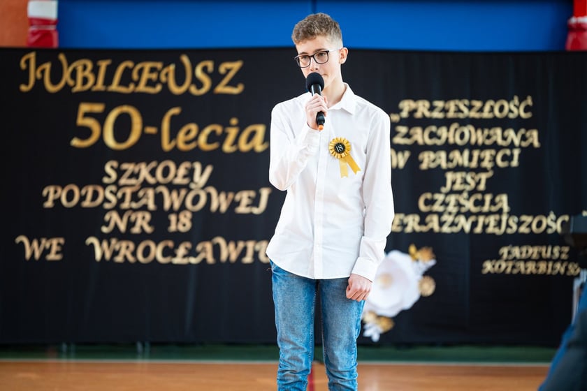 50-lecie Szkoły Podstawowej nr 18 we Wrocławiu