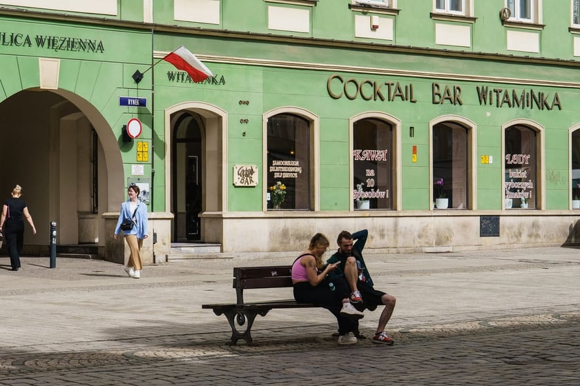 Witaminka na wrocławskim rynku po remoncie.