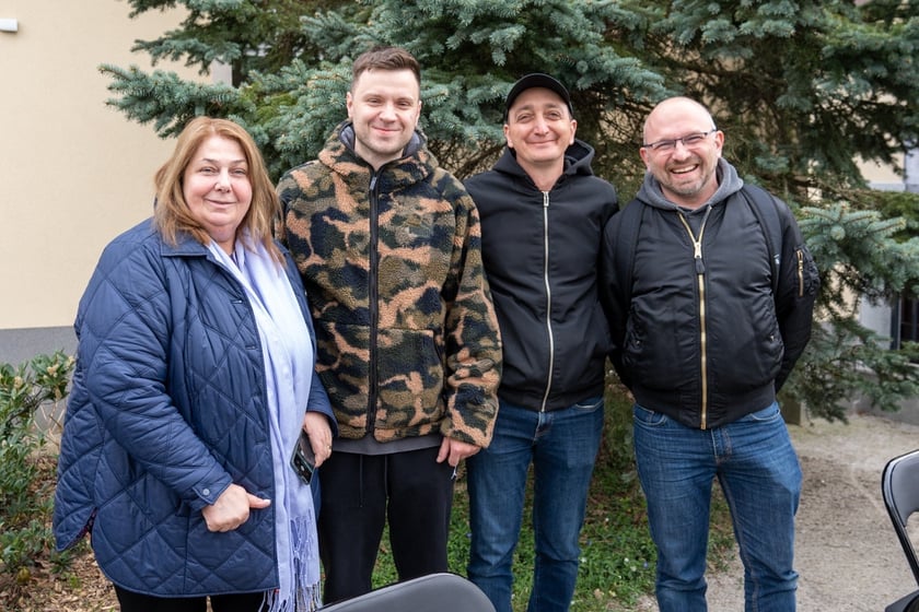 Mieszkańcy Lipy Piotrowskiej na spotkaniu z Jackiem Sutrykiem, prezydentem Wrocławia