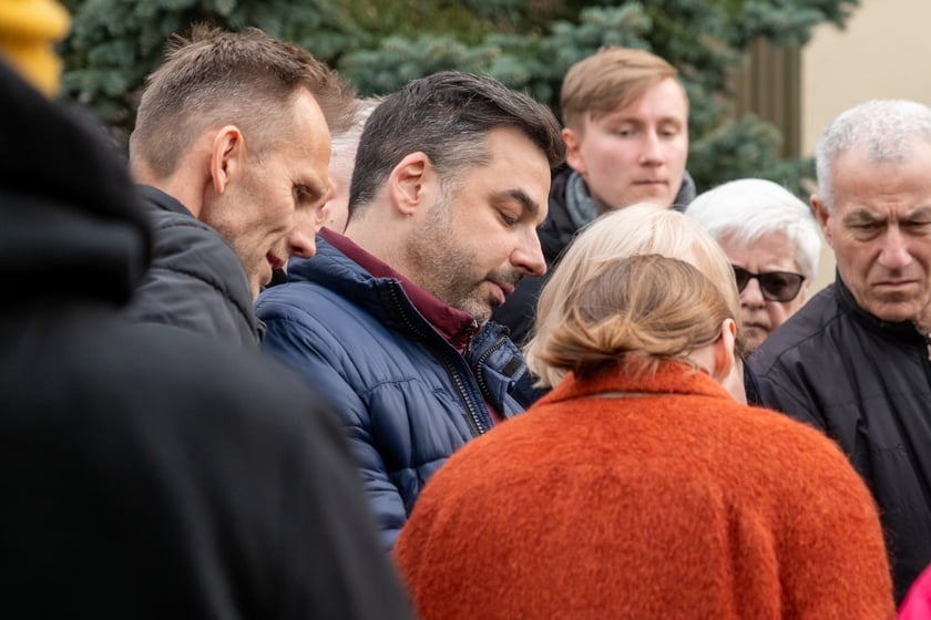 Mieszkańcy Lipy Piotrowskiej na spotkaniu z Jackiem Sutrykiem, prezydentem Wrocławia