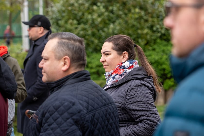 Mieszkańcy Lipy Piotrowskiej na spotkaniu z Jackiem Sutrykiem, prezydentem Wrocławia