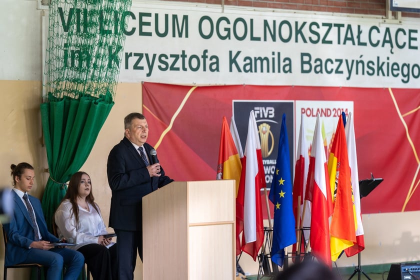 Zakończenie roku szkolnego maturzystów VII LO we Wrocławiu