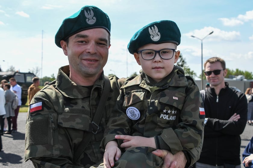 Uroczysta przysięga w 10 Brygadzie Łączności we Wrocławiu, 28.04.2024