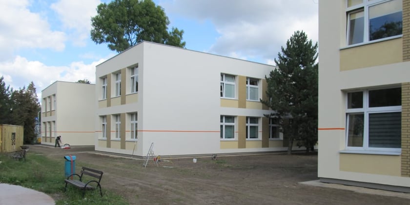 Szkoła przy Wojszyckiej po remoncie