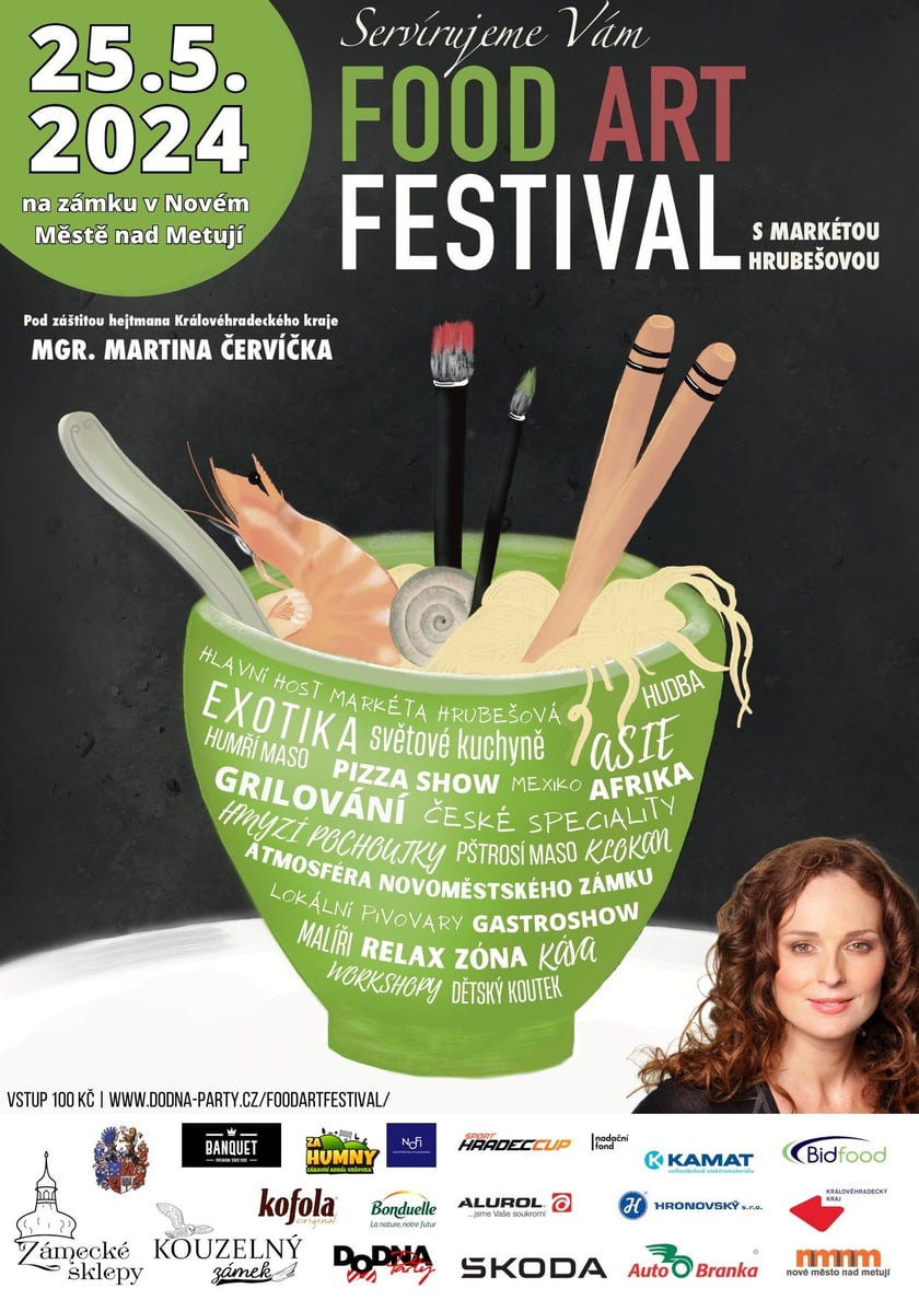 Food Art Festival na Nowe Mesto nad Metują