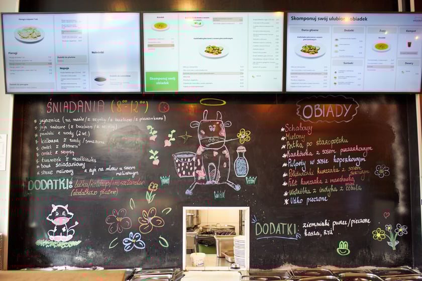 R&oacute;żowa Krowa Bar Mleczny, ul. Świdnicka 36