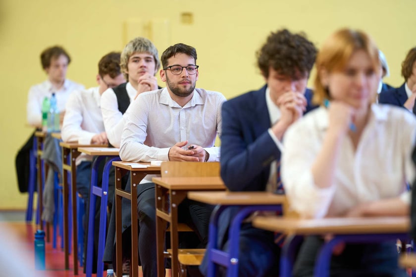 Matura 2024. Maturzyści III LO we Wrocławiu